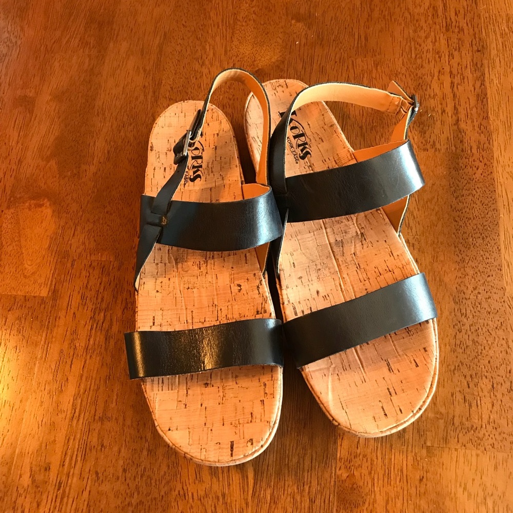 Korks By Kork Ease Women’s Leather Strap Sandals